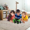 Qcar 3 in 1 Skid Steers Loader Construction Vehicles Toys,1:50
