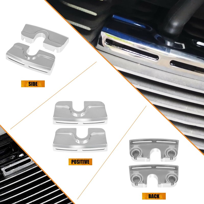HCmotorku Motorcycle Spark Plug Head Bolt Covers Fit for Harley