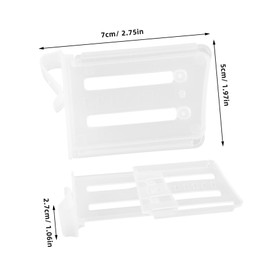 SEWACC 8pcs Fridge Dividers Retractable Refrigerator Door Organizer Storage Bin for Food Drinks Side Door Separators for Enhanced Organization and Efficient Storage