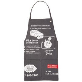 Keystone Mercury Vintage Apron Gray Garage ME052434