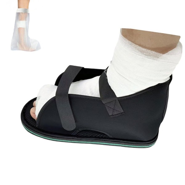 LAROTSUBA Post-op Shoe for Broken Foot or Toe,Adjustable Medical Walking