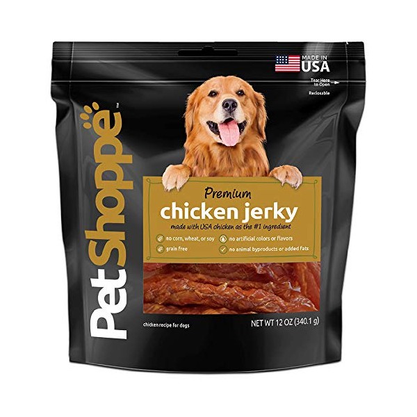 PetShoppe Premium Chicken Jerky Dog Treats (12 oz)
