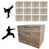 TDIAVH 12pcs Taekwondo Karate Breaking Boards,9mm Thicknesses Breaking Boards Martial