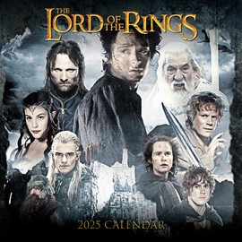 Lord of the Rings – Der Herr der Ringe 2025 – Wandkalender: Original Danilo-Kalender [Mehrsprachig] [Kalender] (Wall-Kalender)