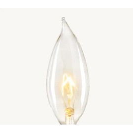 Restoration Hardware RH Camino FLAME CANDELABRA Bulbs 15W 120V Bulb (32-Pack)
