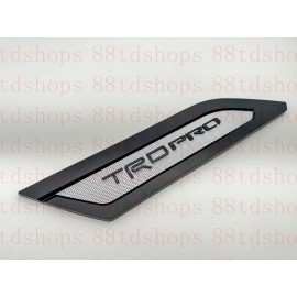 Unbranded Side Body Molding Trim For 2022-2024 Toyota Tundra TRD PRO RED Chrome Black