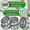 Universal Ball Bearings 6004 2RS 20 x 42 x 12