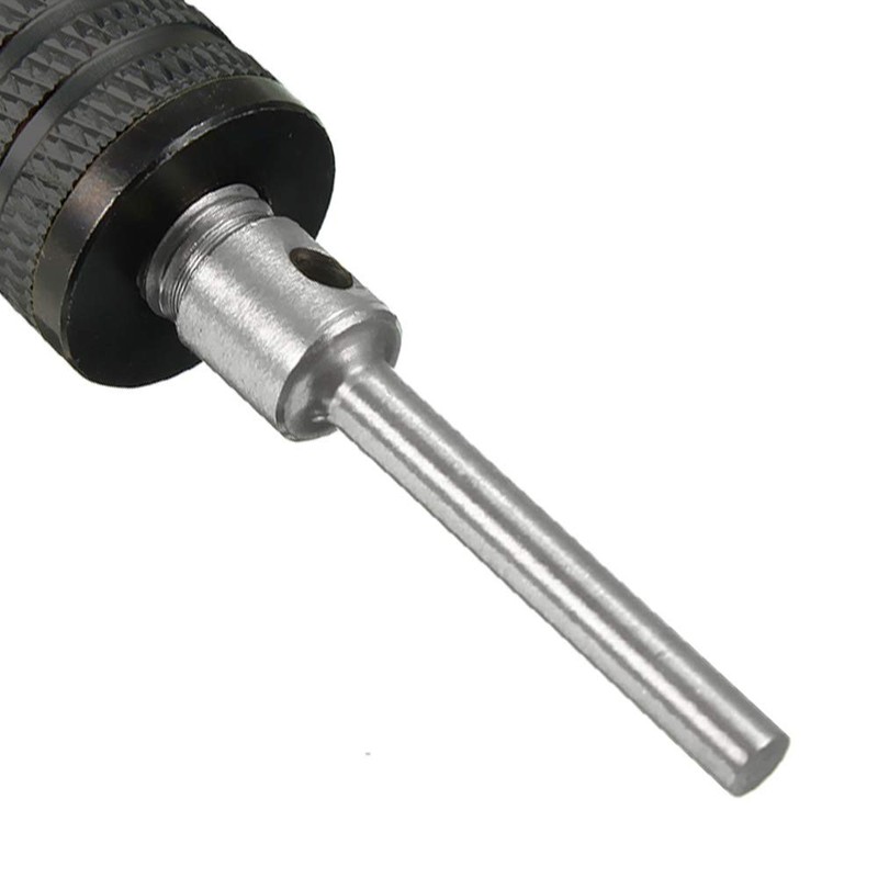 Bestgle 2pcs 3mm Shaft Mini Keyless Drill Chuck Quick Change