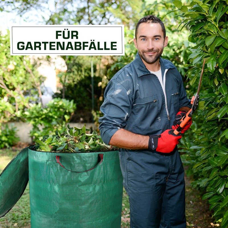 Bolson Professional Garden Bag with Lid Lockable - 272L Garden
