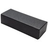 Tccase HY-8086-2 Hard Magnetic Fake Leather Glasses Case, Large, Black