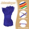 Rebower Macrame Cord 2.5mm x 200M, Polyester Macrame Rope Twisted
