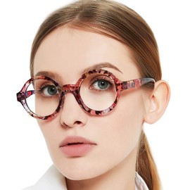 OCCI CHIARI Reading Glasses Women's Reader Purple Sturdy Eyewear1.75 (0 1.0 1.25 1.5 1.75 2.0 2.25 2.5 3.0 3.5 4.0 5.0 6.0)