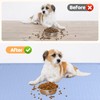 Bartuke Dog Food Mat, Extra Large 40" x 28" Silicone