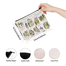 TSOTMO Novel Lover Bookish Gift Literary Gift Reading Gift Book Lover Gift for Women Daughter Sister (Jane bag)