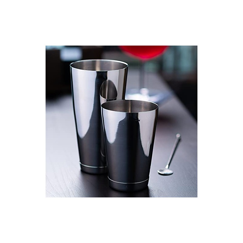 bar@drinkstuff Tin on Tin Boston Cocktail Shaker 800ml - Dual