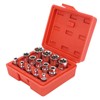14Pcs E Star Socket Set Chrome Vanadium Steel Portable External