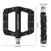 ROCKBROS Bicycle Pedals, Flat Pedals, Lightweight, mtb Pedals, Road Bike,