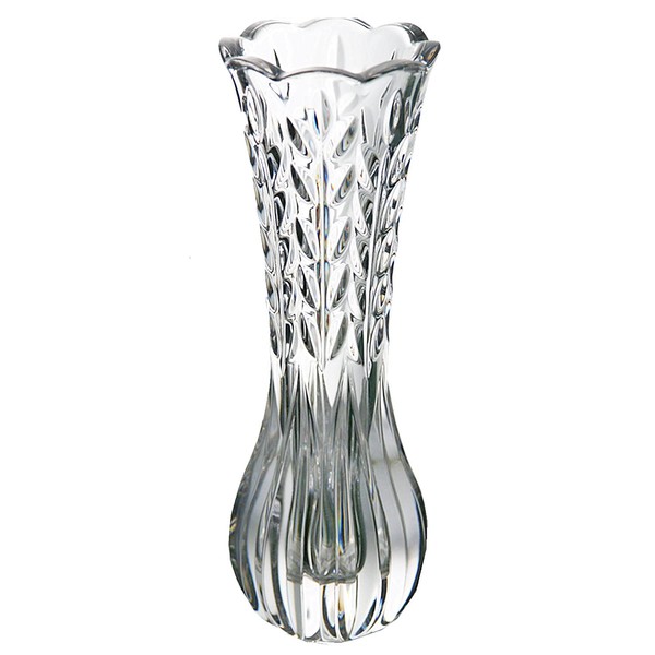 Kwlyon Unbreakable Flower Vase Small 7 inch Elegant Leaf Shape