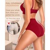 ASIMOON Tummy Control Underwear for Women Cotton High Waisted Comfy