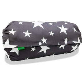 Acortile Baby Carrier Storage Cover, Size M, Made in Japan, Reversible Back Fabric, Denim, Gray Star x Denim,