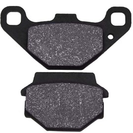 GLENPARTS Brake Pads Compatible with SUZUKI GN 125 HS LC6PCJB1 2000-2010 GN125 NF41A 1994 1995 1996 1997 1998 1999 2000 2001 GS125 ESZ 1982 Semi-Metallic Front Brake Pads