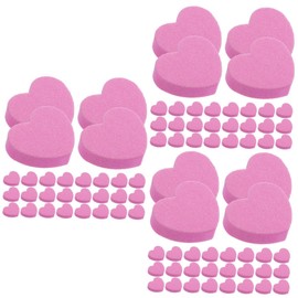 Baluue 150pcs Dual-sided Sponge Nail Files for Manicure Compact for Fingernail Grooming Washable Nail Buffers for Home Travel Use