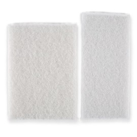 Hygoclean Fleece Pads, Soft Fleece, White, Length: 22 cm, W: 16 cm, H: 0.7 cm, Pack of 100