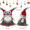 Gehydy Christmas Gonk Decorations Handmade Owl Gnome Plush Stuffed Xmas