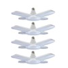 (4 Pack) LED Garage Lights, 60W Trilights Ceiling, High Low