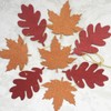 Uniwish Happy Fall Banner with Pumpkin Maple Leaves Sign Garland