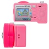 Pen-chan Toy Digital SLR Camera, Color Not Specified A110, Pink/Blue
