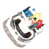 Xmas Music Box Resin Rotating Light Up Train Musical Box