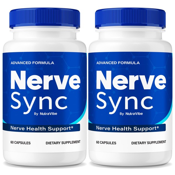 NutraVibe (2 Pack) Nerve Sync – Daily Nerve Support Formula