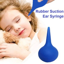 Ohrenreiniger 60ml, Ohrenspritze Ohrenschmalz Entferner, Ohrenschmalzentferner Silikon, Ohrendusche für Babys, Kinder & Erwachsene, Ohrreiniger & Ohr Sauger perfekt zum Ohren reinigen, 2Stück