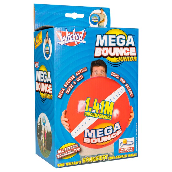 Wicked Mega Bounce Junior - The World's Bounciest Inflatable Ball!