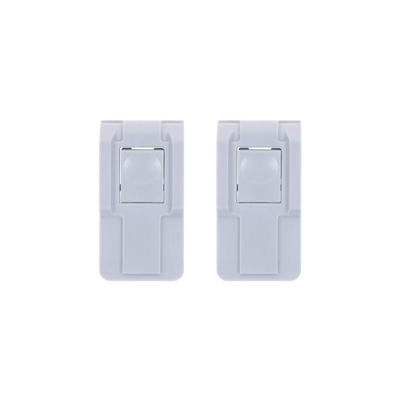 2 Pelican Silver Replacement Push Button Medium Air Case Latches.