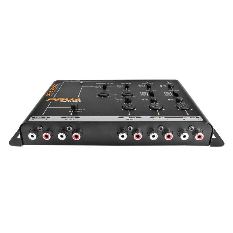 PRV AUDIO Crossover Car Audio EX3.5 Stereo 3 Way or