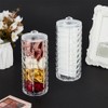 PH PandaHall Pack of 2 Scrunchie Holder Organiser Clear Acrylic