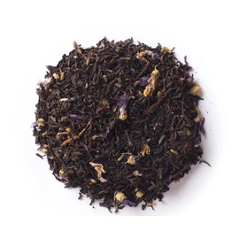 TESIS LADY EARL GRAY, TE NEGRO, PETALOS DE MALVA, LAVANDA, ESENCIA DE BERGAMOTA, 50g.