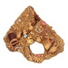 Fish Tank Gold Mountain Simulation Resin Aquarium Treasure Mountain Hideouts