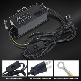 YaeCCC 10KV Dimmable Transformer Neon Light Lamp Sign Electronic Power Supply Rectifier