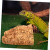 SUPVOX Reptile Hideout Cave Resin Habitat for Turtles Bearded Dragons