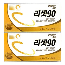 reset80 Reset 90 3g x 15 packs (2) / 리셋90 3g x 15포 2개