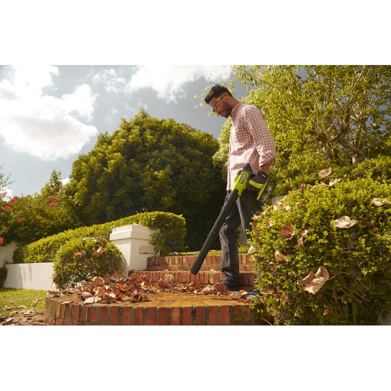 Ryobi RY18BLCXA-0 18V ONE+ Brushless Compact Blower (Bare Tool), Green