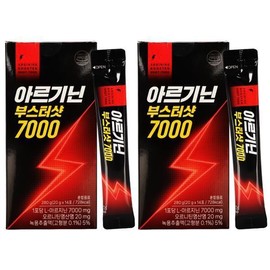 바라던건강 아르기닌7000 흡수력을 높인 아르기닌 액상스틱 녹용추출물 20g14포 2박스 Desired Health Arginine 7000 High Absorption Arginine Liquid Stick with Deer Antler Extract 20g 14 Packs 2 Boxes