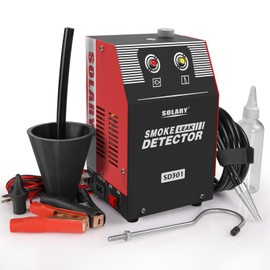 Automotive EVAP Smoke Machine Tester - 12V DC Smoke Leak Detector for Pipe System with Built-in Air Pump