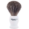 Plisson Pure Badger Hair Shaving Brush Grey Mother of Pearl