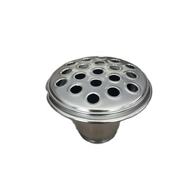 12CM Aluminium Memorial Grave Vase – Durable Metal Cemetery Flower Holder, Weather-Resistant Grave Pot Insert for Fresh & Artificial Flowers – British Made (Silver)