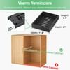 Pull out Cabinet Organizer, 21"Deep, 11.8"Wide Full-Extension Heavy Duty Slide