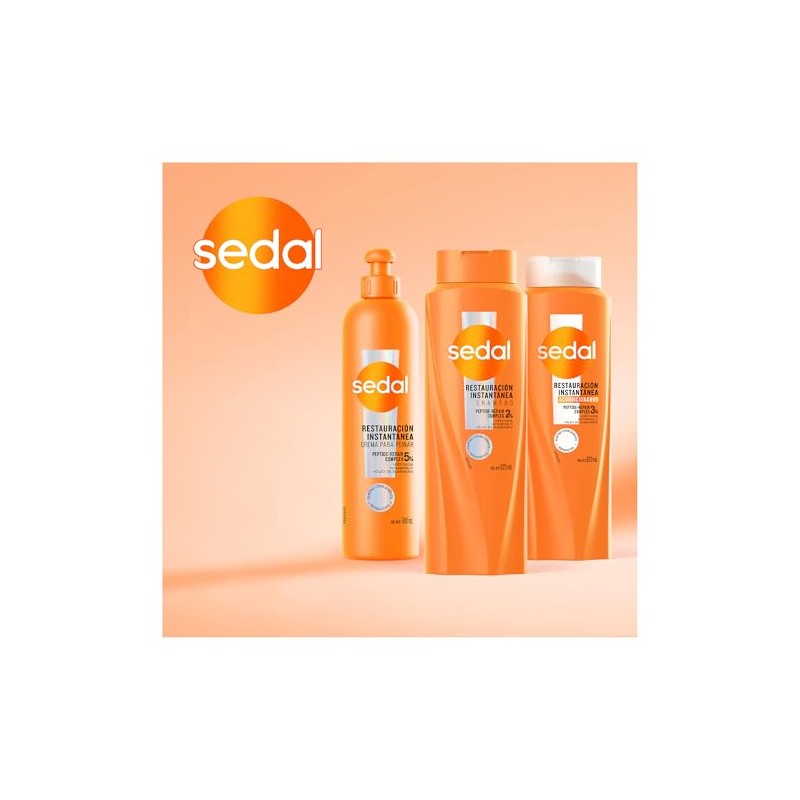 Crema para Peinar Sedal Restauración Instantánea 300 ml